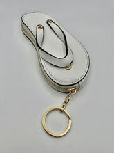 Flip Flop Shoe Keychain or Wristlet - 8 Colors