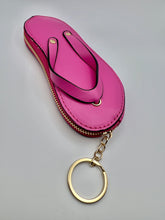 Flip Flop Shoe Keychain or Wristlet - 8 Colors