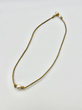 16" Pearl Necklace with Natural Cord and Loop Closure - 2 Colors