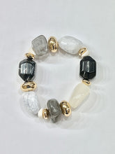 Chunky Bead Stretch Bracelet in 4 Colors