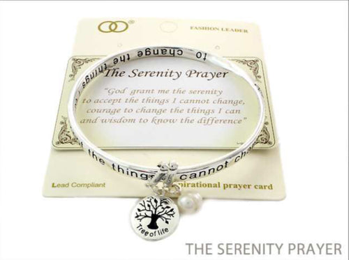 The Serenity Prayer Inspirational Stretch Bracelet