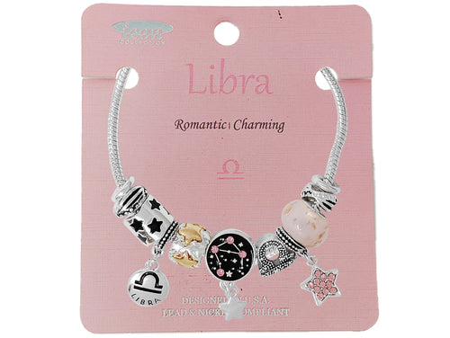 Zodiac Charm Bracelet - Libra