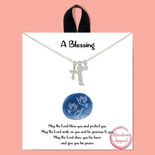 A Blessing Inspirational Necklace on Gift Card - Silver or Gold
