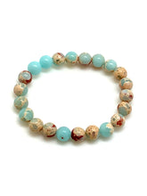 Genuine Stone Bracelet 8 and 10mm Bead Size - Shoushan