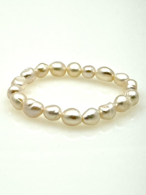 Freshwater Pearl Stretch Bracelet