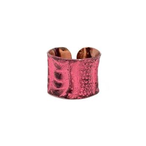 Copper patina ring