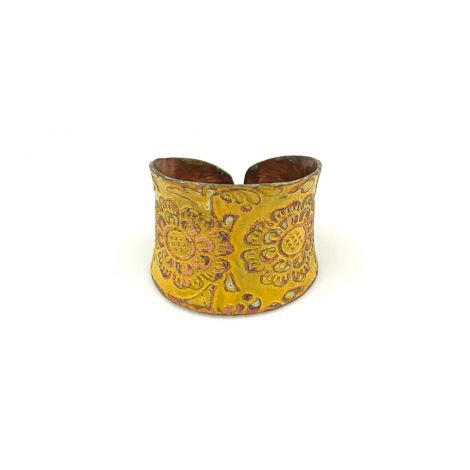 Copper patina ring