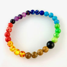 Chakra Stone Bead Stretch Bracelet