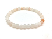 Genuine Stone Bracelet with 6, 8 and 10mm Bead Sizes - Pink Adventurine