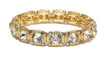 Crystal Bracelet Gold and Clear