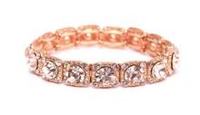 Crystal Bracelet Rose Gold