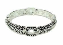 Silver Stretchable Bracelet