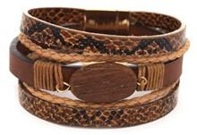 Leather Magnetic Bracelet