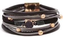 Leather Magnetic Bracelet