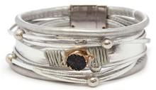 Leather Magnetic Bracelet